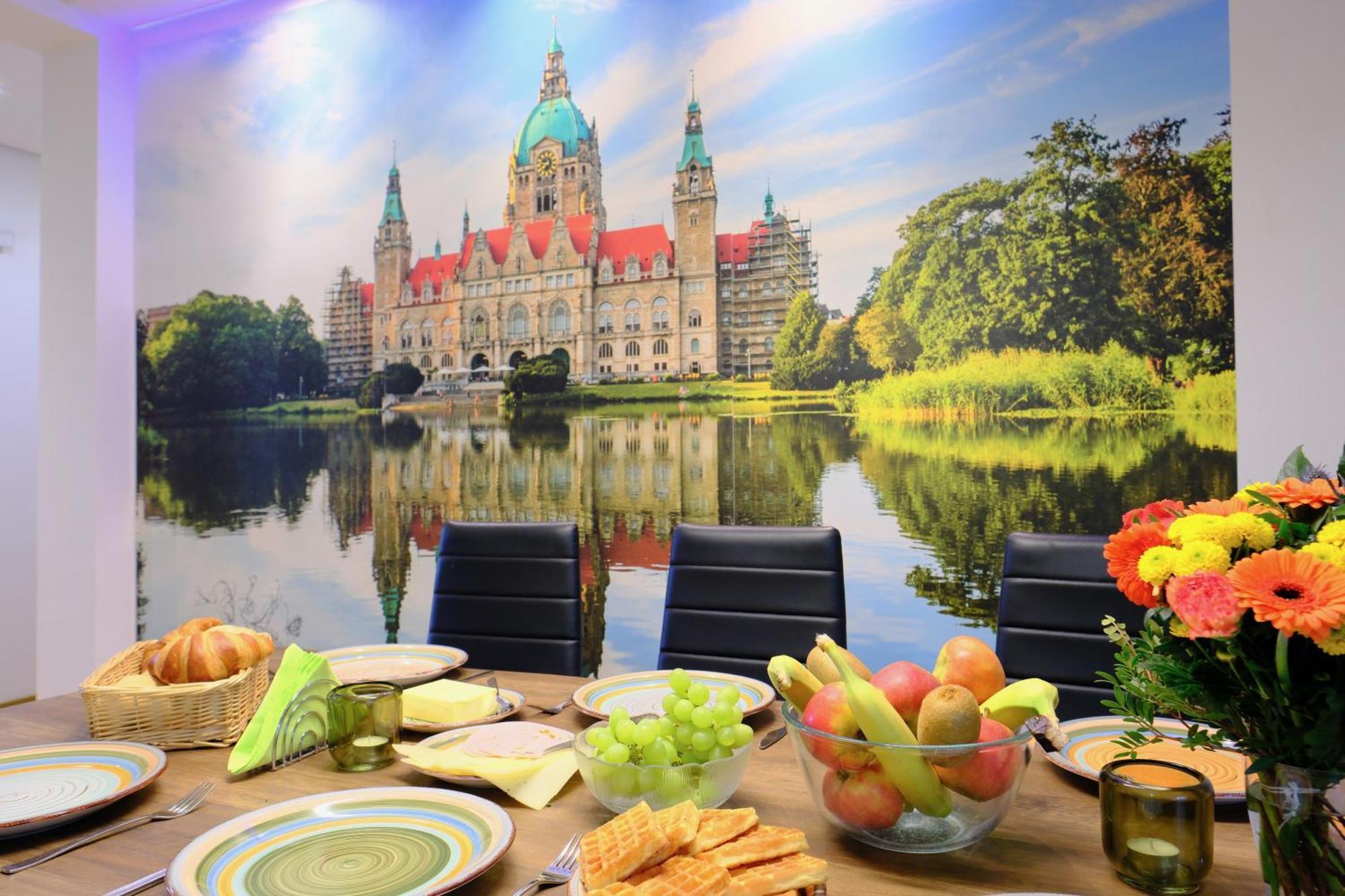 Happybnb - Stilvolles, Naturgelegenes Apartment Mit Blick Auf Den Mittellandkanal Und Die Wasserstadt Hannover - Kamin, Parken Und Spielplatz Exterior photo